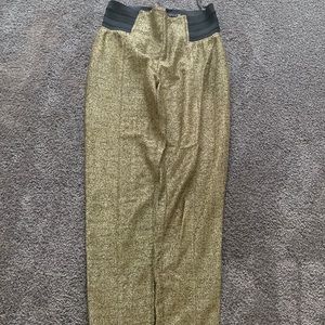 Forever 21 gold pants
